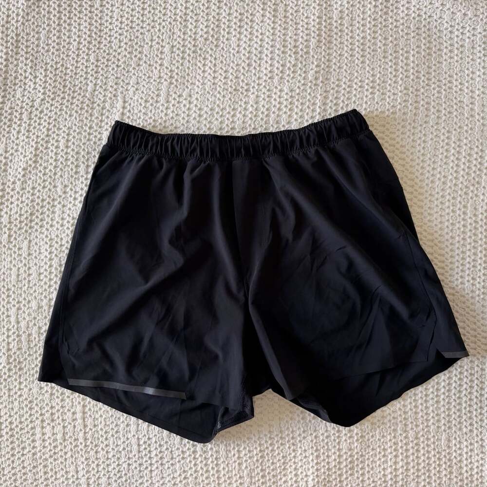 Lululemon Surge Lined Running Short Black